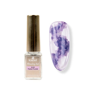 Kokoist BI-05 Bleeding Ink, Pastel Purple Nail Art KOKOIST