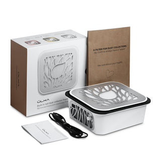 ULKA Built-In Premium 2.0 White nail dust collector