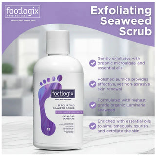Footlogix Exfoliating Seaweed Scrub, 946 ml Footlogix