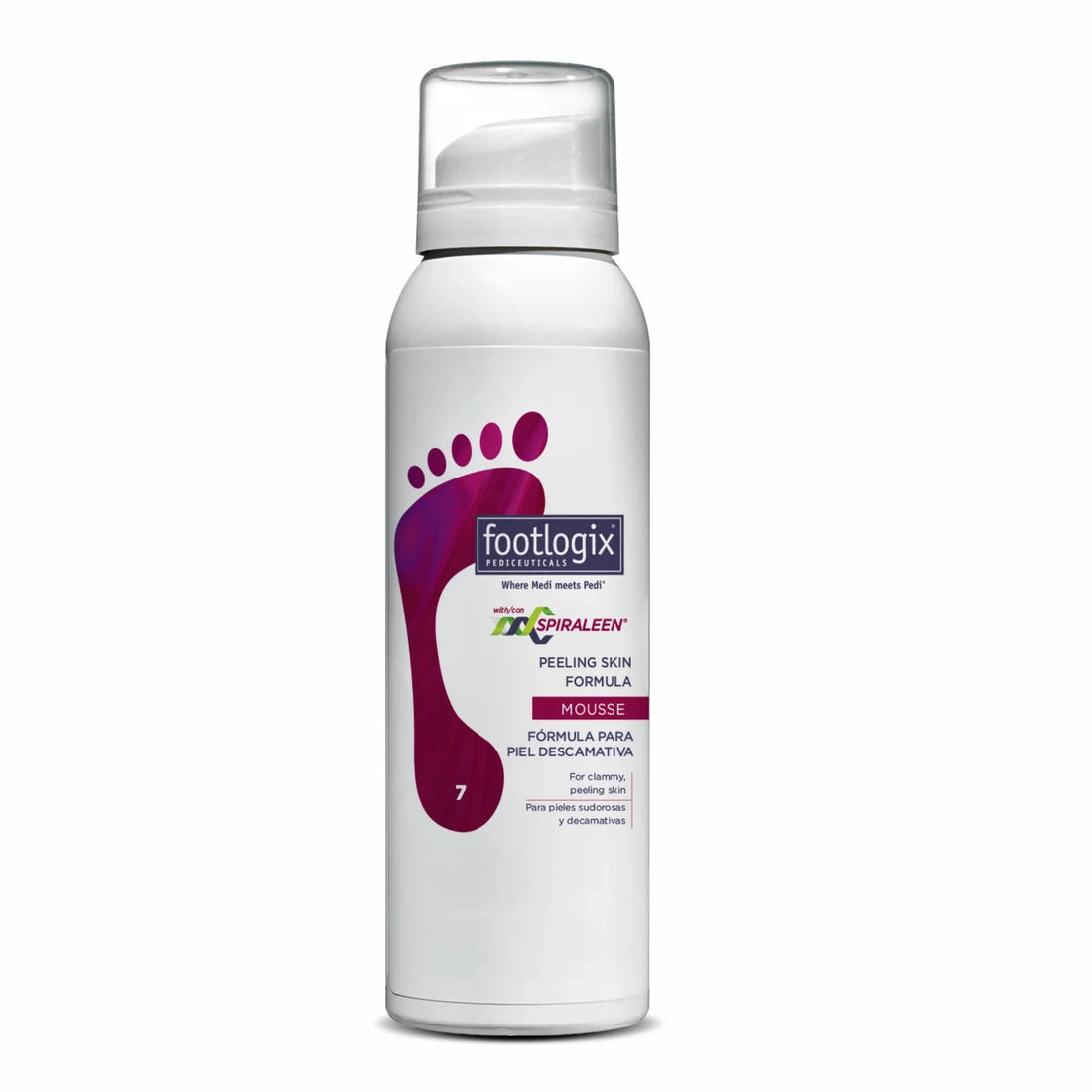 Footlogix Peeling Skin Formula Mousse, 125 ml