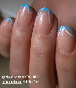 Nail thoughts NTB-25 Honey Tea Base NTB Base Nail Thoughts