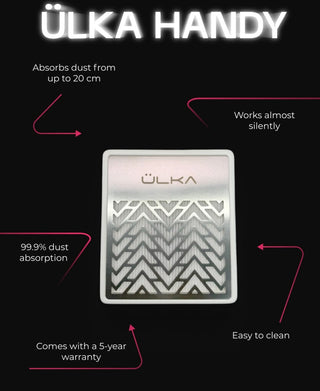 ULKA Handy White nail dust collector ULKA Dust collector ULKA 