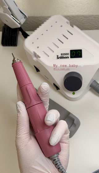 Saeshin Brillian B350D + H350 Pink 35k RPM SET Drill machine Saeshin 