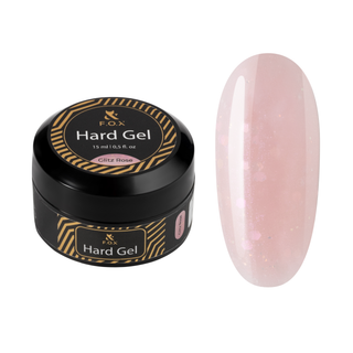 F.O.X Hard Gel Glitz Rose, 15 ml