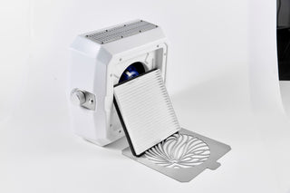 MicroStop Base Pro White nail dust collector Dust Collector MicroSTOP