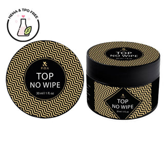 F.O.X Top No Wipe (No UV filter), 30 ml Top Coat F.O.X 