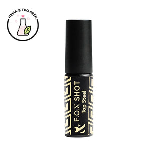F.O.X SHOT Top Steel (with UV filter), 5 ml Top Coat F.O.X 