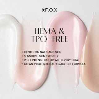 F.O.X Top Rubber (with UV filter), 30 ml Top Coat F.O.X 