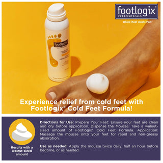 Footlogix Cold Feet Formula Mousse, 125 ml Footlogix 