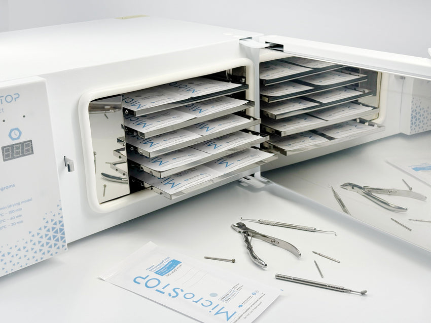 MicroStop Dry Heat Sterilizer PROTECT from F.O.X. Nails USA