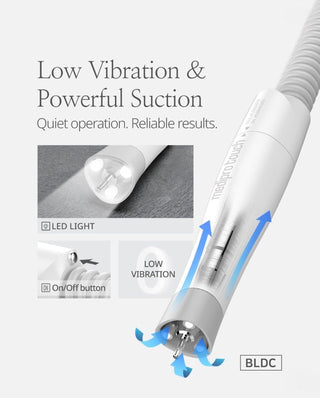 Saeshin Pedicure Drill Machine MediPro TOUCH 40K RPM Brushless with built-in LED vacuum Drill machine Saeshin 