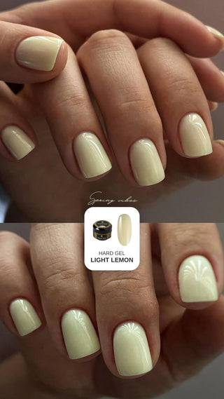 F.O.X Hard Gel Light Lemon, 15 ml builder gel F.O.X 