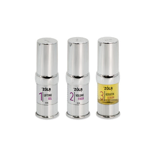 ZOLA Silver Brow&Lash Lamination System Set, 3 x 10 ml Eyebrow & Lash lamination ZOLA