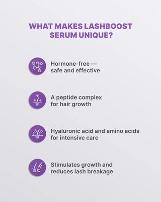 ELAN «LashBOOST» Peptide Lash Care Serum, 4.5 ml Brow & Lash Care ELAN