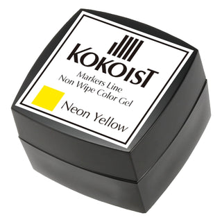 Kokoist ML-08 Markers Line Non Wipe Color Gel Neon Yellow Color Gel KOKOIST 