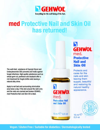 Gehwol med Protective Nail & Skin Oil, 15 ml Gehwol