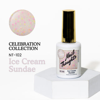 Nail thoughts NT-102 Ice Cream Sundae NT Color Bottle Nail Thoughts 