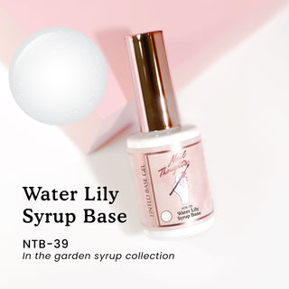 NTB-39 Water Lily Syrup Base NTB Base Nail Thoughts 