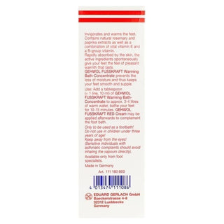Gehwol Warming Bath, 150 ml Gehwol 