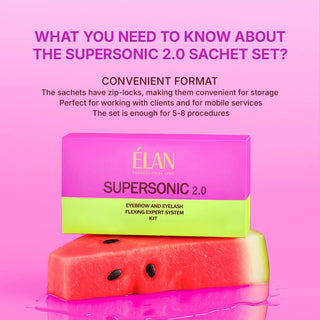 ELAN «SUPERSONIC 2.0» Brow Lamination & Lash Lift System in Sachets Brow&Lash Lamination System ELAN 