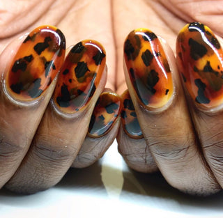 Nail thoughts Set Tortoise Shell Design Kit Nail Art Kits & Accessories Nail Thoughts