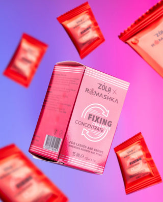 ZOLA x Romashka Fixing Ceramide Concentrate in sachet, 10x1,5 ml Brow Fixing Concentrate ZOLA 