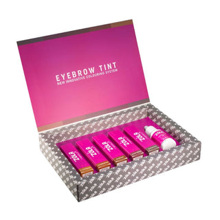 ZOLA Set of Eyebrow Tint With Collagen, 5x15 ml + oxidant Eyebrow tint ZOLA 
