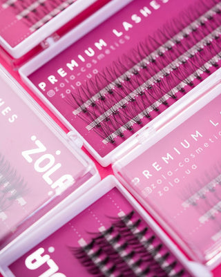 ZOLA Lash Clusters Extension 10D 10 mm Lash Clusters ZOLA 