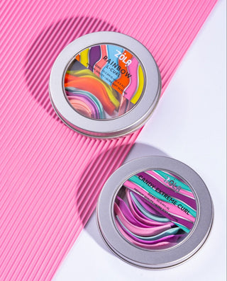 ZOLA L-Curl Lash Lift Silicone Pads – Rainbow Set of 5 (2S–4.5XLL) Lash Lift Pads ZOLA 