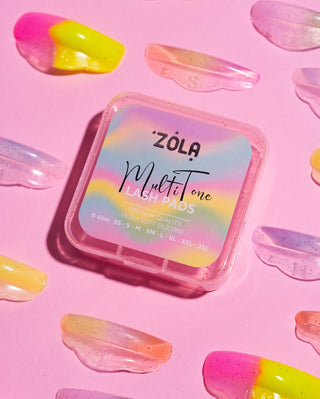ZOLA Lash Lift Silicone Pads – Multi Tone Set of 8 (XS–3XL) Lash Lift Pads ZOLA 