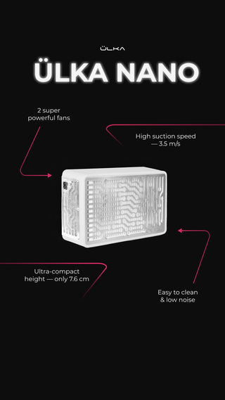 ULKA Nano White nail dust collector ULKA Dust collector ULKA 
