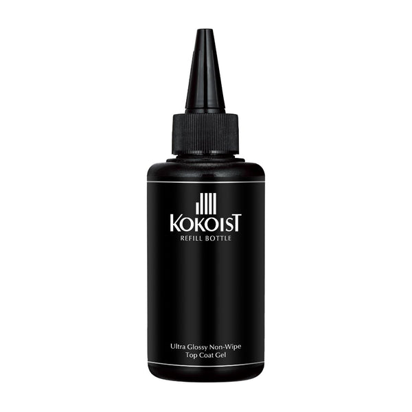 KOKOIST Ultra Glossy Non-Wipe Top Coat Gel 100g — Mirror Gloss