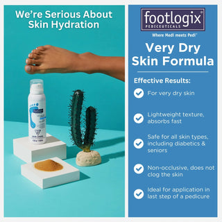 Footlogix Very Dry Skin Formula Mousse, 125 ml Footlogix 
