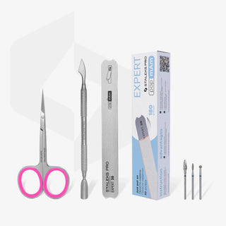 Staleks Pro SMART Beginner Nail Set with Cuticle Scissors & E-File Bits Scissors Staleks 