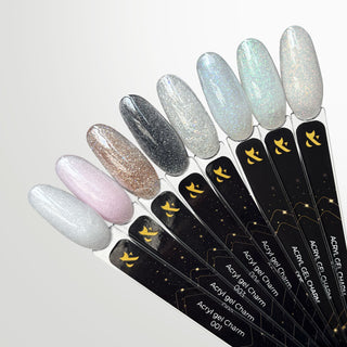 F.O.X Acryl Gel Charm 005, Silver, 15 ml Acryl Gel F.O.X 