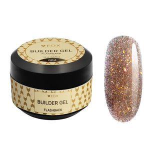 F.O.X Builder Gel (thick viscosity Hard Gel) Flashback 004, 15 ml builder gel F.O.X 