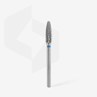 Staleks Carbide nail drill bit "corn" blue, 4 mm Drill Bit Staleks 