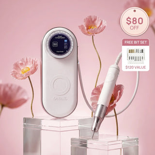 O NAIL AI Complete Pro Set — Lamp Pro Max + Drill + Dust Collector + Arm Rest, White Tools O NAIL