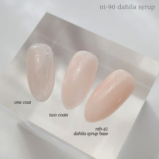 Nail thoughts NT-90 Dahlia Syrup NT Color Bottle Nail Thoughts