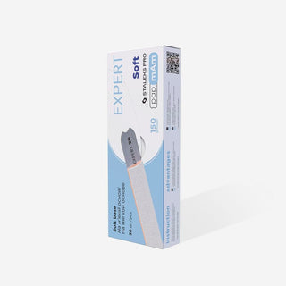 Staleks White Disposable papmAm files (soft foam layer) EXPERT 20 150 grit (25 pcs) Nail file Staleks 