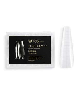 F.O.X Dual Nail Form 3.0 Ballerina (120 pcs) Nail Forms F.O.X 