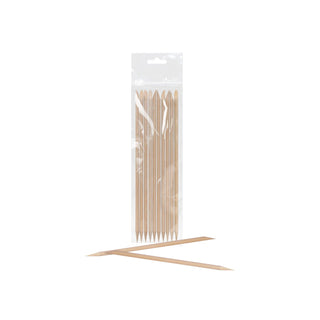 Staleks Orange stick for manicure, wooden 150 mm (10 pcs) Orange sticks Staleks 