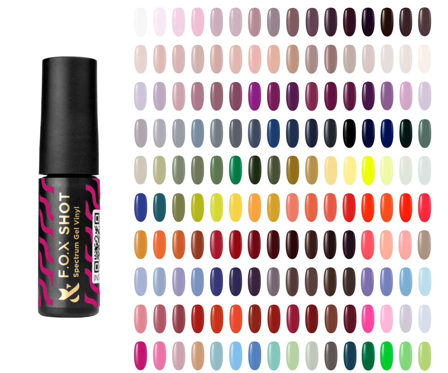 F.O.X Spectrum Full Collection bundle (bulk offer) set + swatches - F.O.X Nails USA