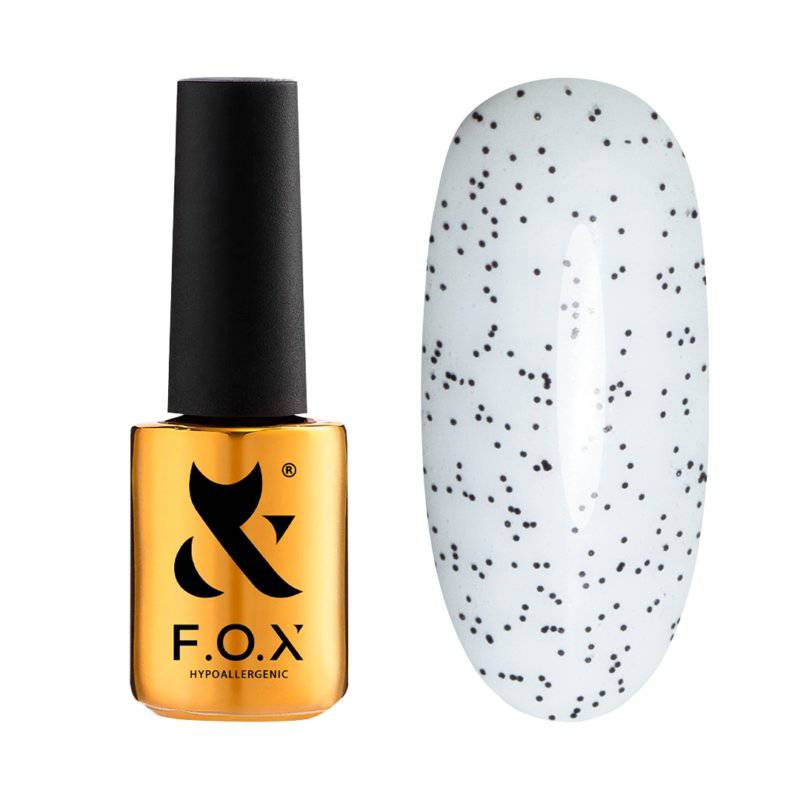 F.O.X Top Dot Black - F.O.X Nails USA