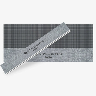 Staleks Straight mineral nail file EXPERT 30 80/80 grit (50 pcs) Nail file Staleks 