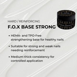 F.O.X Base Strong, 30 ml Base coat F.O.X 