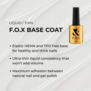 F.O.X Base Coat, 14 ml Base coat F.O.X 