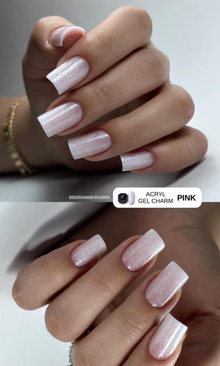 F.O.X Acryl Gel Charm 002, Pink, 15 ml Acryl Gel F.O.X 