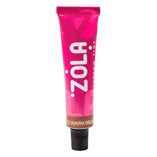 ZOLA Eyebrow Tint With Collagen 02 Warm Brown, 15 ml Eyebrow tint ZOLA 