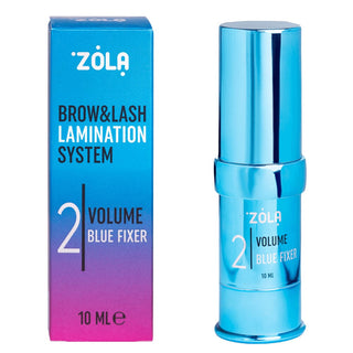 ZOLA Color Lab Lamination System 02 Volume Blue Fixer, 10 ml Eyebrow & Lash lamination ZOLA 